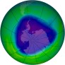 Antarctic Ozone 1992-09-21